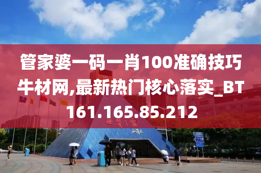 管家婆一码一肖100准确技巧牛材网,最新热门核心落实_BT161.165.85.212