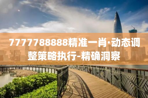 7777788888精準(zhǔn)一肖·動(dòng)態(tài)調(diào)整策略執(zhí)行-精確洞察