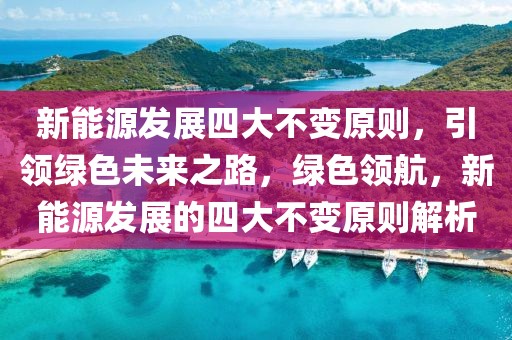 新能源發(fā)展四大不變原則，引領(lǐng)綠色未來之路，綠色領(lǐng)航，新能源發(fā)展的四大不變原則解析