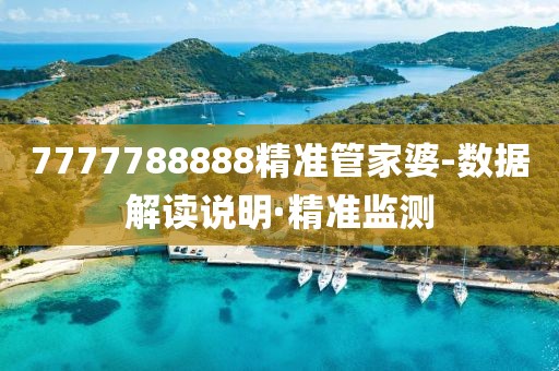 7777788888精準(zhǔn)管家婆-數(shù)據(jù)解讀說明·精準(zhǔn)監(jiān)測