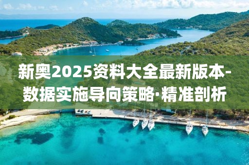 新奧2025資料大全最新版本-數(shù)據(jù)實(shí)施導(dǎo)向策略·精準(zhǔn)剖析