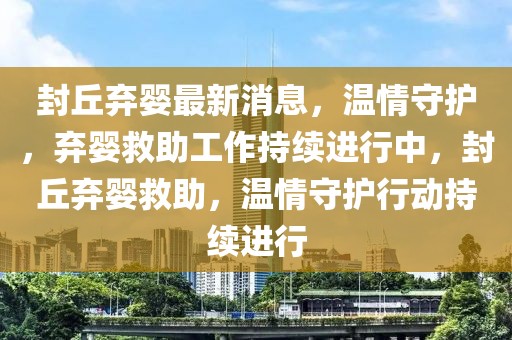 封丘棄嬰最新消息，溫情守護，棄嬰救助工作持續(xù)進行中，封丘棄嬰救助，溫情守護行動持續(xù)進行