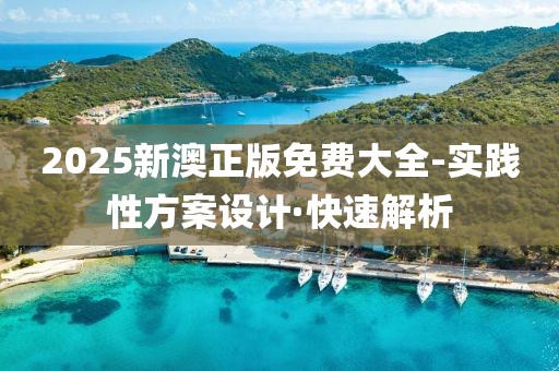 2025新澳正版免費大全-實踐性方案設計·快速解析