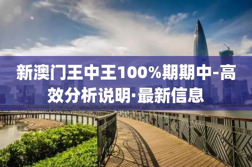 新澳門王中王100%期期中-高效分析說明·最新信息