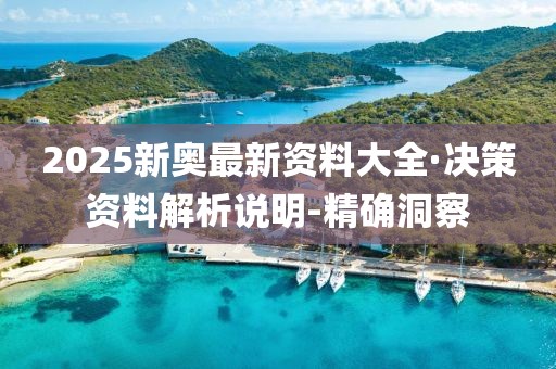 2025新奧最新資料大全·決策資料解析說明-精確洞察